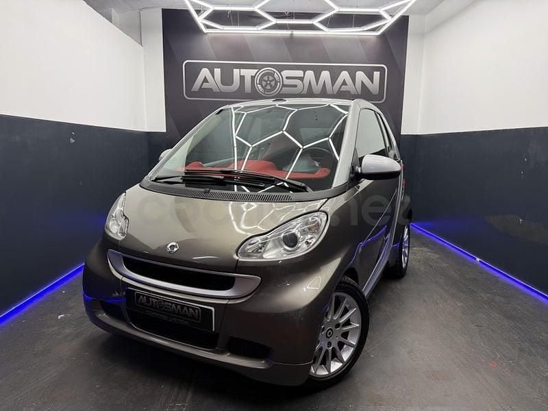 Usado Smart ForTwo Cabrio Passion 71 CV (52 kW) 2012 Gris / plata Descapotable