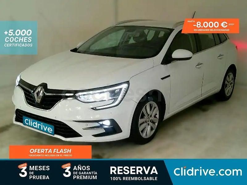 Usado Renault Mégane GrandTour Techno 115 CV (84 kW) 2022 Blanco Familiar