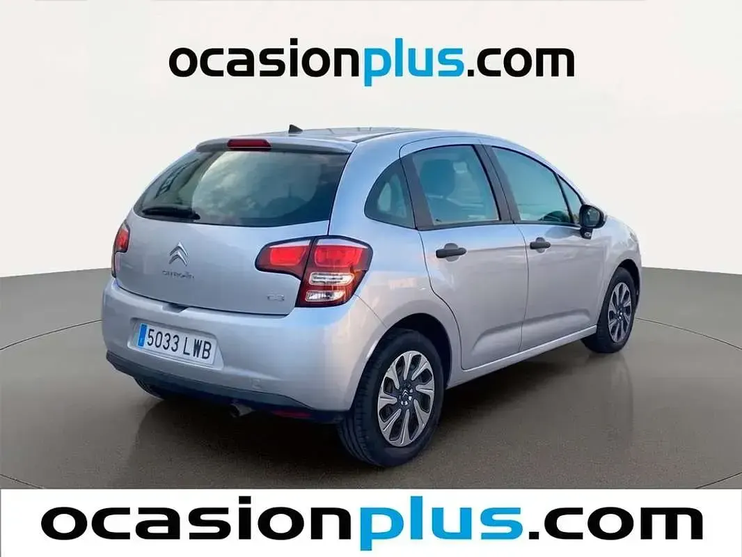 Usado Citroën C3 Attraction 68 CV (50 kW) 2014 Gris Utilitario