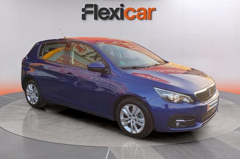 Azul Usado 2018 Peugeot 308 Active Berlina | 7490 € (Super precio) - Imagen 1/4