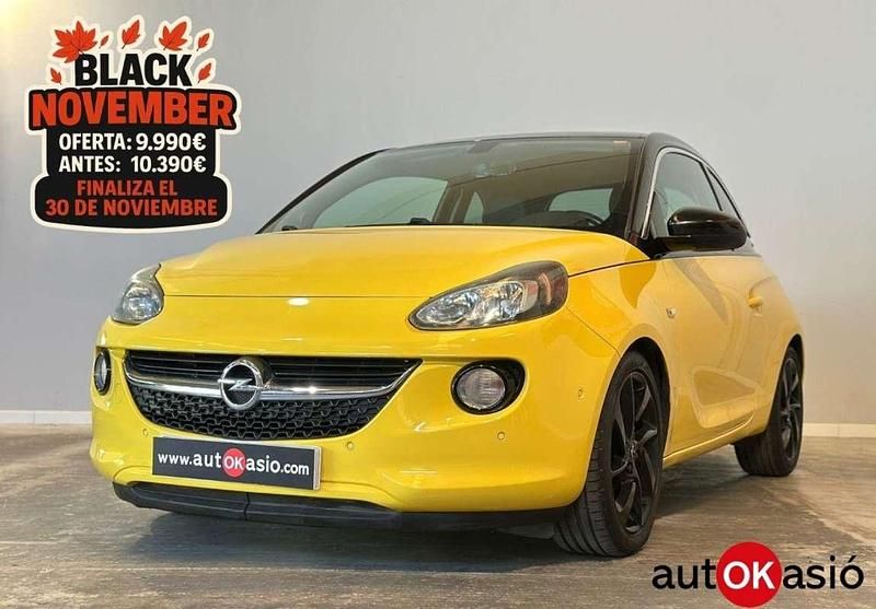 Amarillo Usado 2015 Opel Adam Slam Utilitario | 9990 € (Un poco caro) - Imagen 1/4