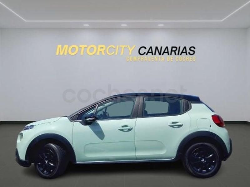 Usado Citroën C3 Feel 82 CV (60 kW) 2018 Verde Utilitario