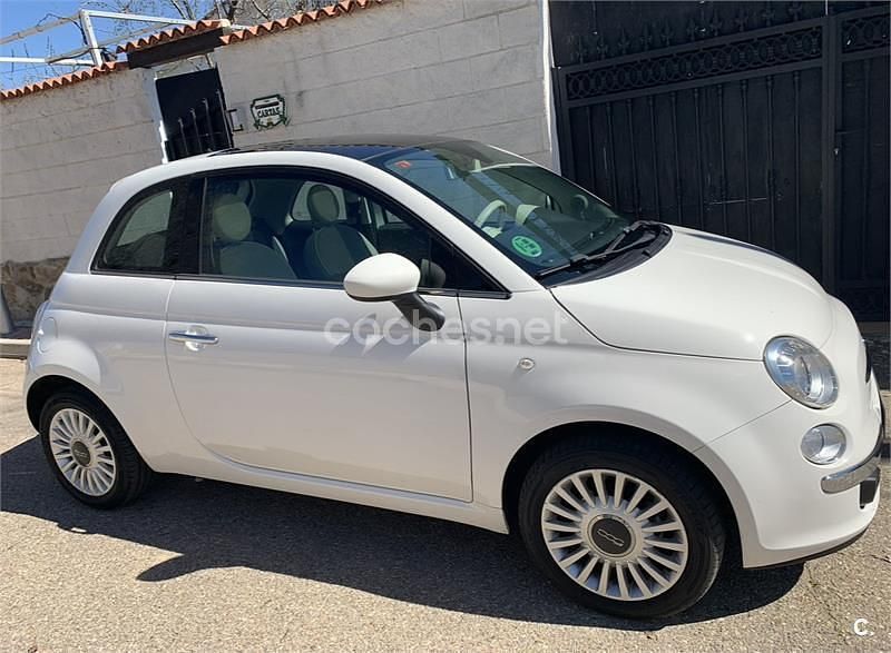 Usado Fiat 500 69 CV (50 kW) 2013 Blanco Berlina