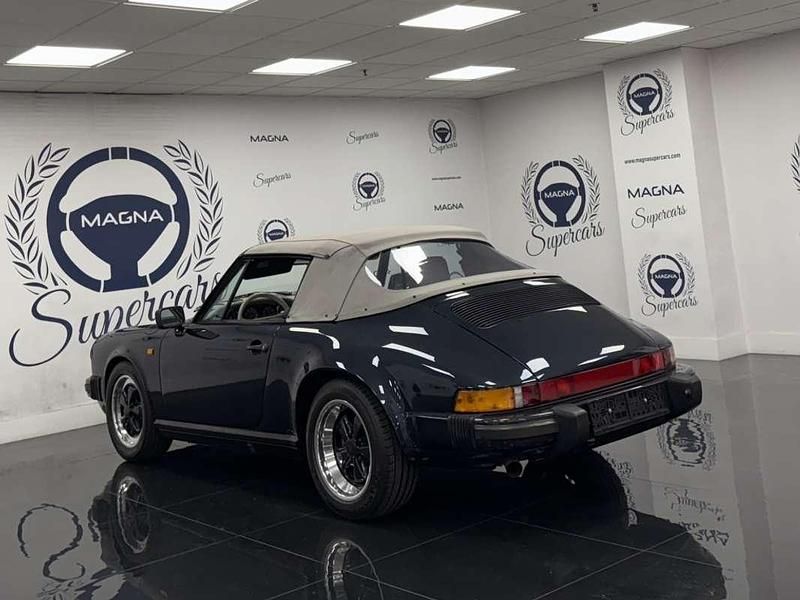 Usado Porsche 911 Carrera Cabriolet 230 CV (169 kW) 1989 Azul Descapotable
