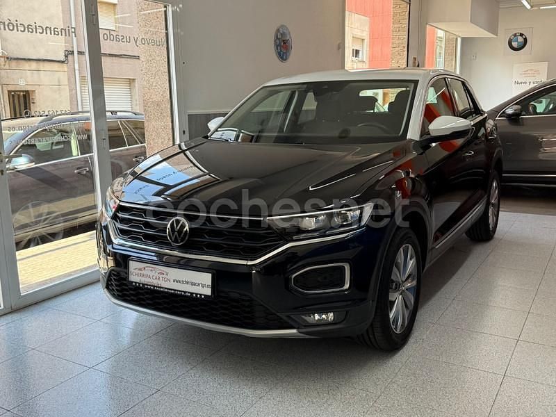 Negro Usado 2021 VW T-Roc SUV | 19.500 € (Precio justo) - Imagen 1/4