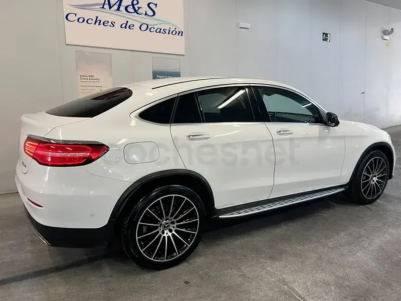 Usado Mercedes GLC250 204 CV (150 kW) 2017 Blanco SUV