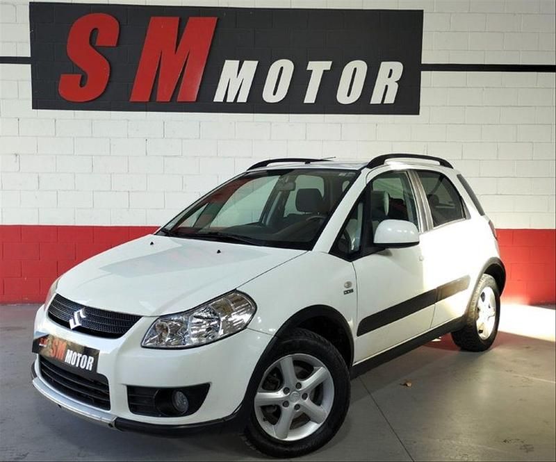 Blanco Usado 2008 Suzuki SX4 GLX SUV | 3990 € (Precio justo) - Imagen 1/4