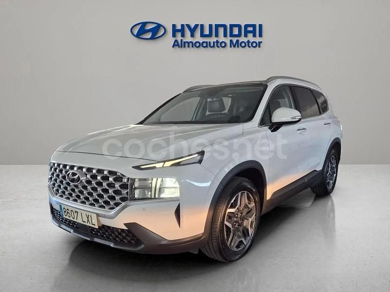 Blanco Usado 2022 Hyundai Santa Fe SUV | 34.900 € (Un poco caro) - Imagen 1/4