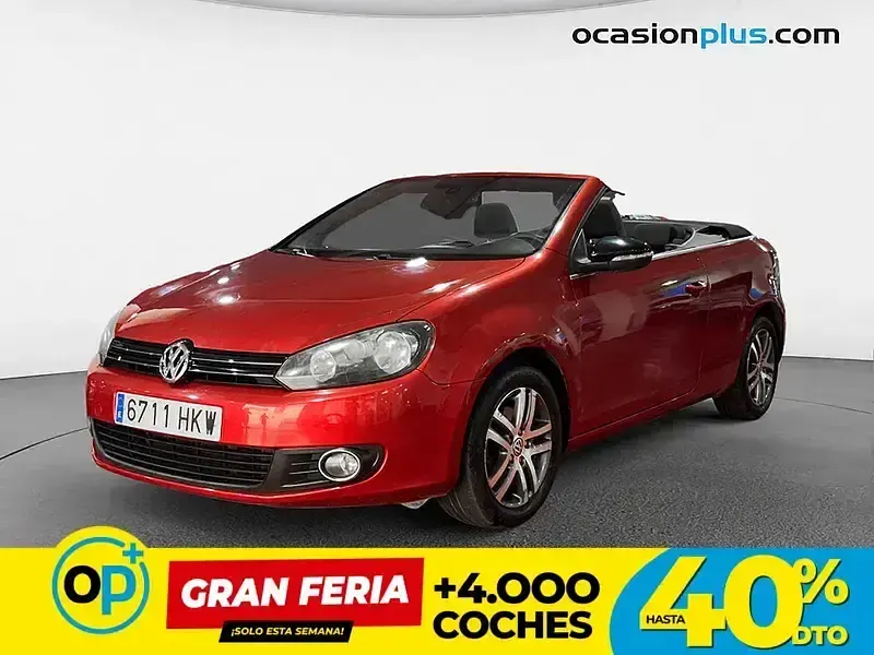 Usado VW Golf Cabriolet 105 CV (77 kW) 2012 Descapotable