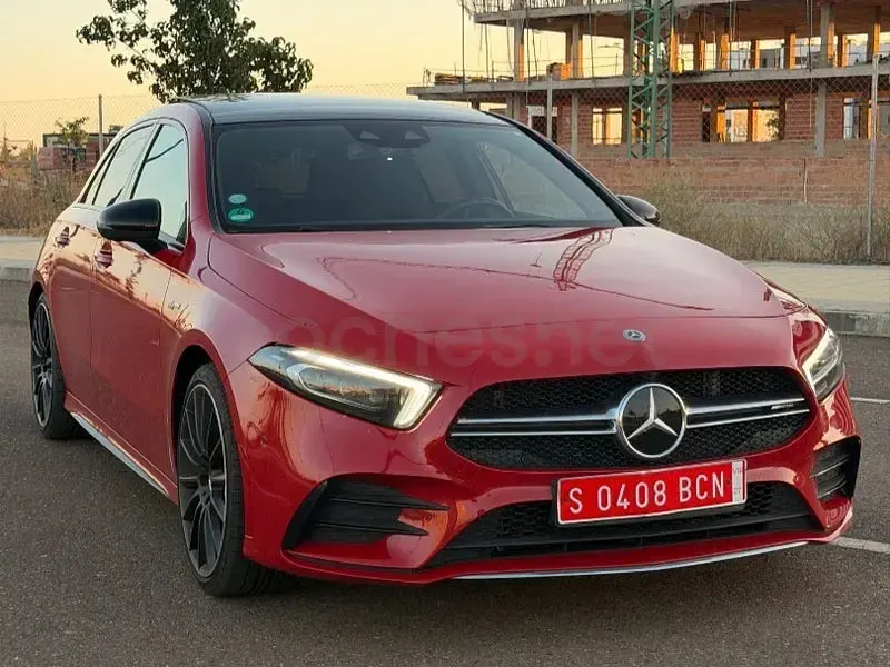 Usado Mercedes A35 AMG 306 CV (225 kW) 2019 Rojo Berlina