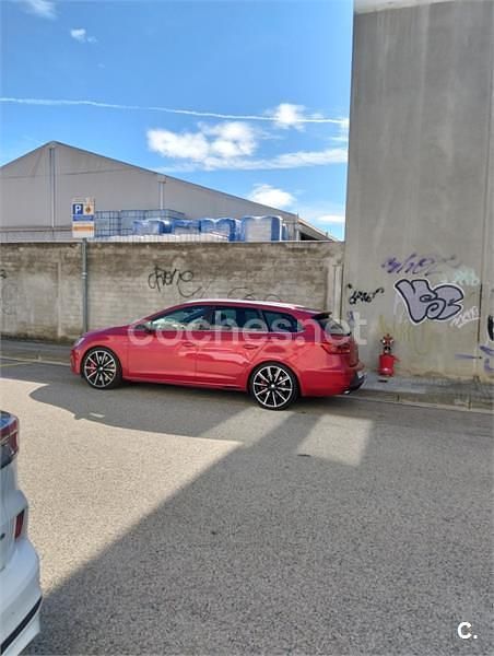 Usado Seat Leon ST CUPRA 300 CV (220 kW) 2017 Rojo Familiar