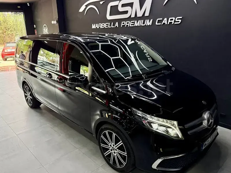 Usado Mercedes V300 Avantgarde 239 CV (175 kW) 2020 Negro Monovolumen