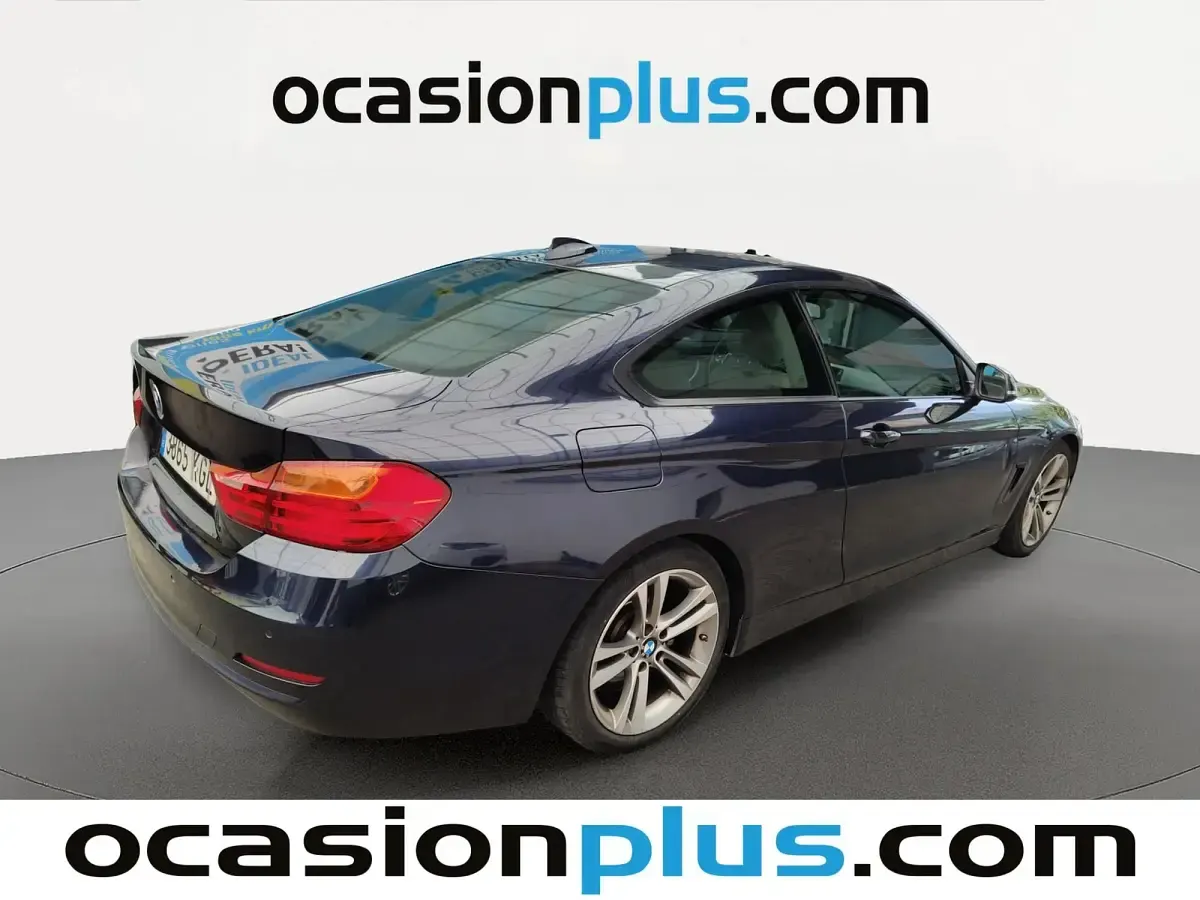 Usado BMW 420 190 CV (139 kW) 2017 Azul Coupe