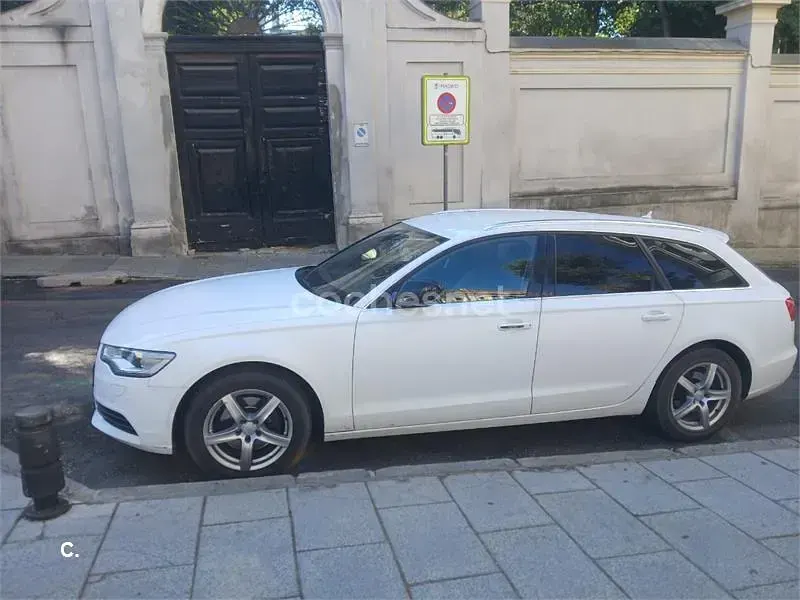 Usado Audi A6 204 CV (150 kW) 2012 Blanco Familiar