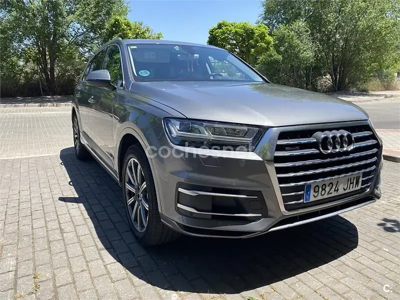 Usado Audi Q7 Design 272 CV (200 kW) 2015 Gris / plata SUV