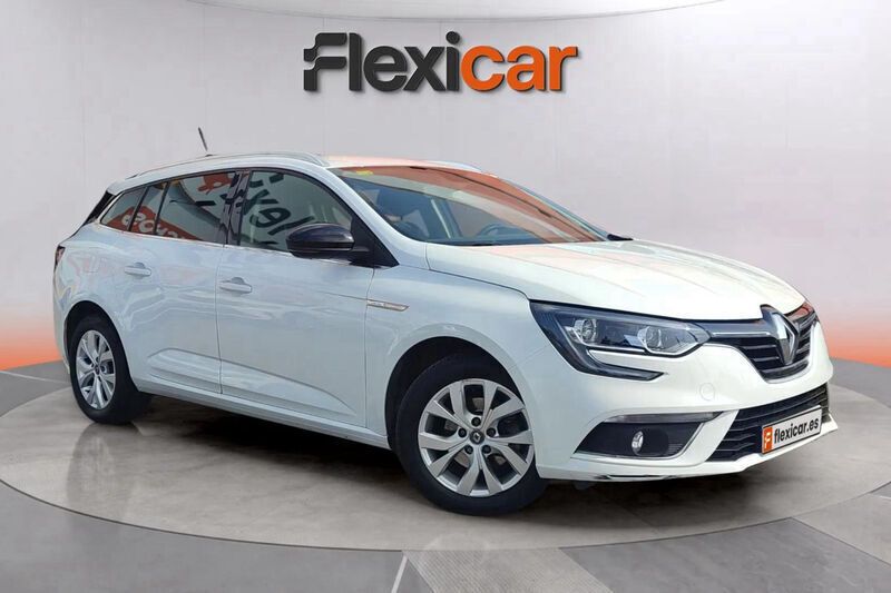 Blanco Usado 2018 Renault Mégane GrandTour Zen Familiar | 12.390 € (Buen precio) - Imagen 1/4