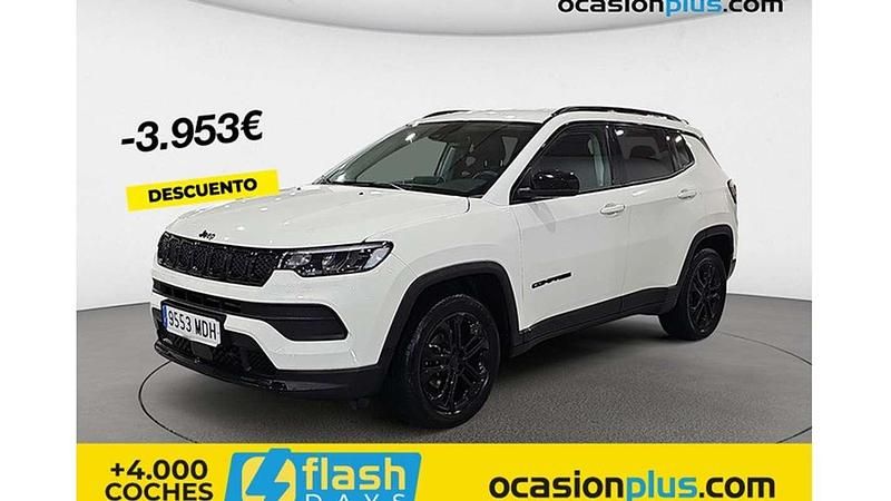 Blanco Usado 2023 Jeep Compass Night Eagle SUV | 23.537 € (Precio justo) - Imagen 1/4