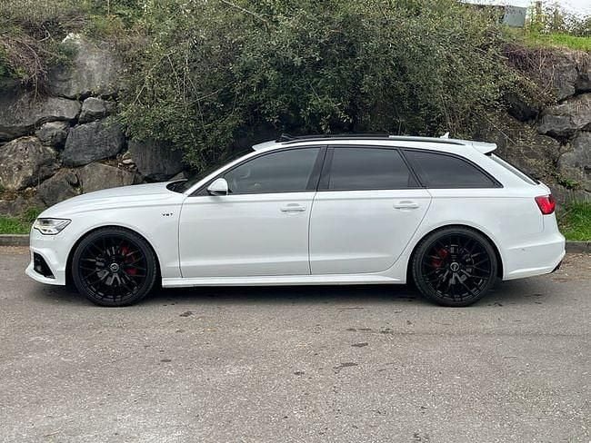Usado Audi A6 Black Edition 326 CV (239 kW) 2016 Blanco Familiar