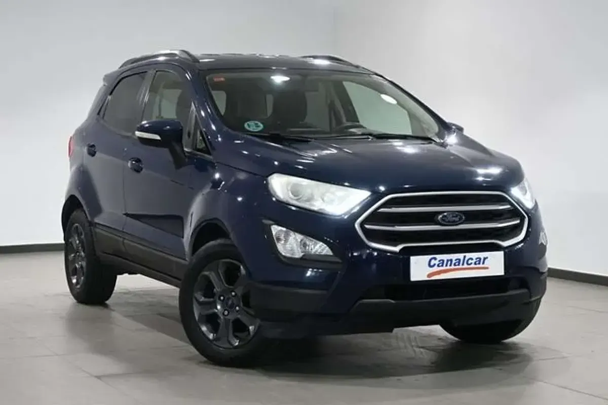 Usado Ford Ecosport Titanium 125 CV (91 kW) 2018 Azul SUV