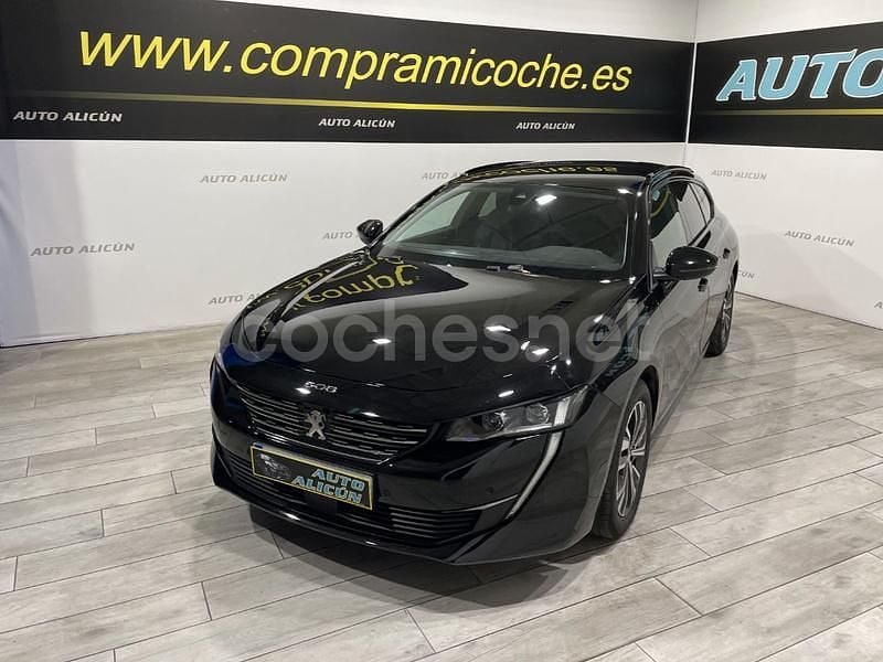 Usado Peugeot 508 SW Allure 130 CV (95 kW) 2022 Negro Familiar