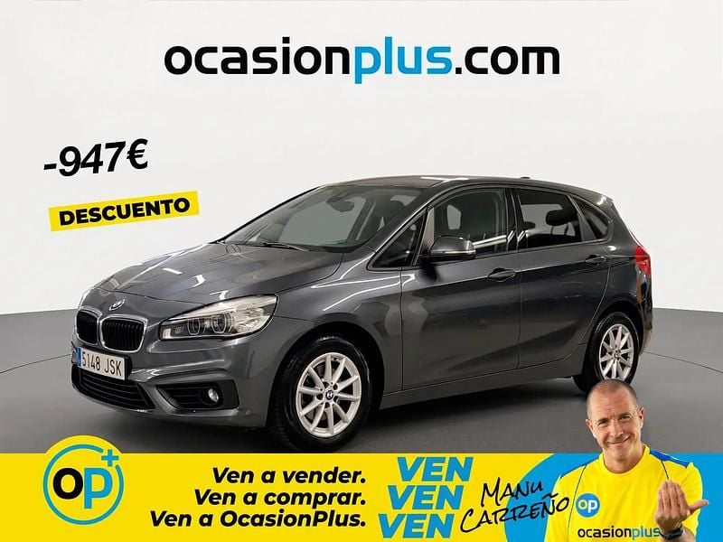 Usado BMW 216 Active Tourer 116 HP (85 kW) 2016 Cinzento Monovolume