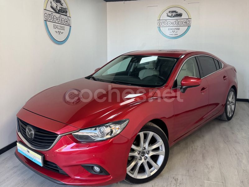 Blanco Usado 2014 Mazda 6 Luxury Berlina | 8490 € (Precio justo) - Imagen 1/4