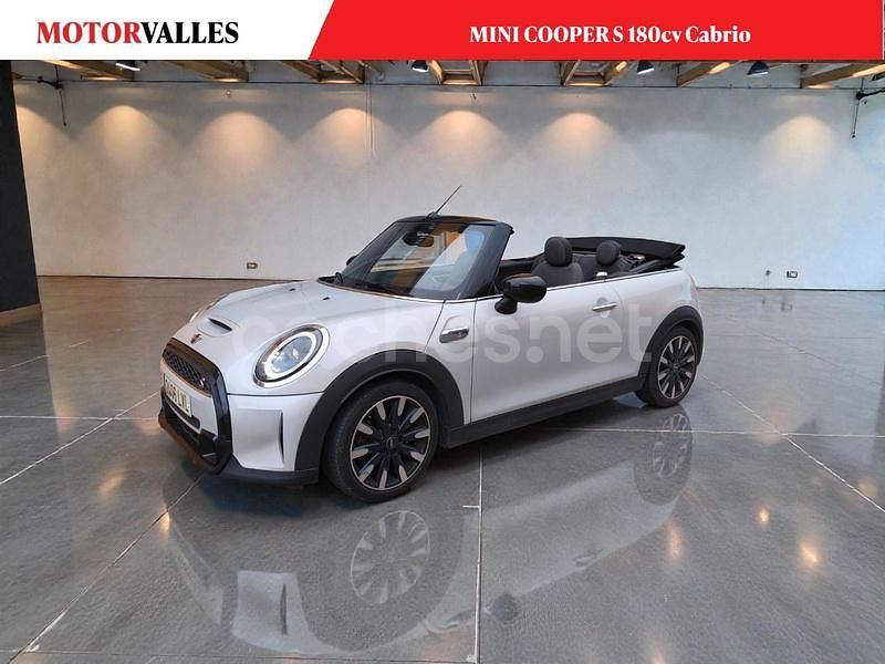 Gris / plata Usado 2021 Mini Cooper S Cabriolet Descapotable | 28.450 € (Precio justo) - Imagen 1/4