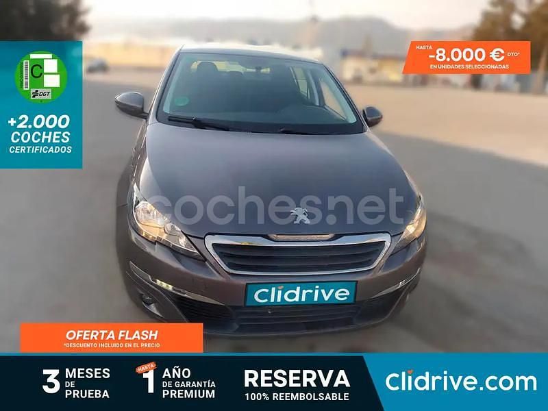 Gris / plata Usado 2017 Peugeot 308 Business-Line Berlina | 8290 € (Buen precio) - Imagen 1/3