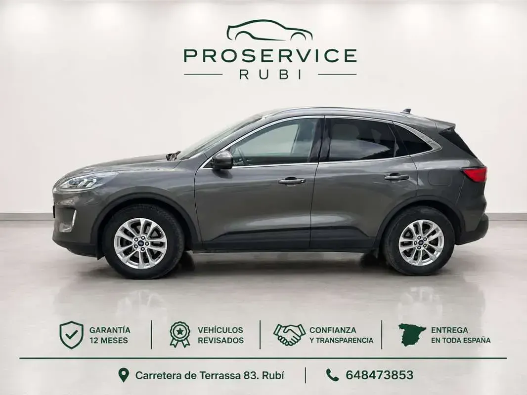 Usado Ford Kuga Trend+ 120 CV (88 kW) 2020 Gris SUV