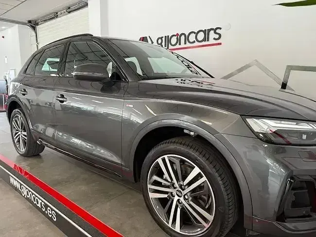 Usado Audi Q5 S-Line 204 CV (150 kW) 2021 Gris / plata SUV