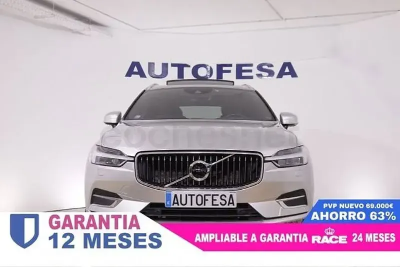 Usado Volvo XC60 Inscription 250 CV (183 kW) 2018 Gris / plata SUV