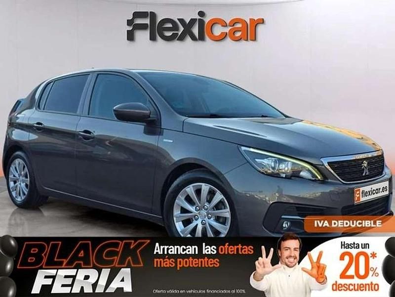 Marrón Usado 2020 Peugeot 308 SW Allure Familiar | 10.390 € - Imagen 1/4