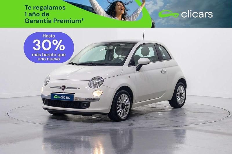Usado Fiat 500 Lounge 69 CV (50 kW) 2015 Blanco Utilitario