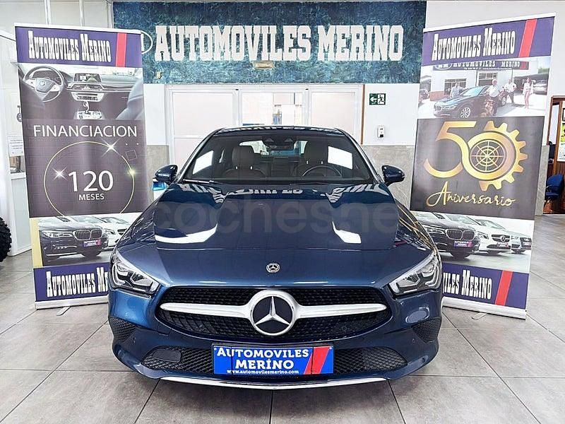 Usado Mercedes CLA200 150 CV (110 kW) 2019 Azul Berlina
