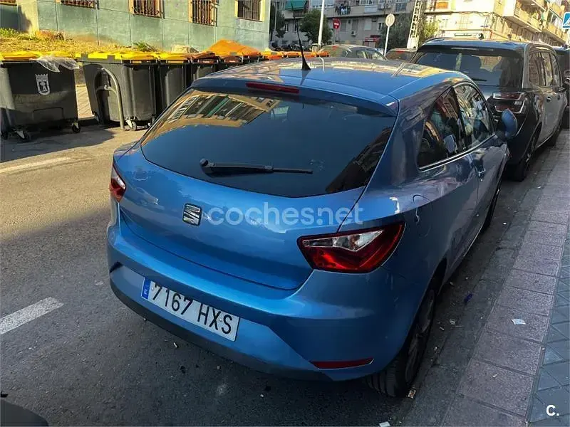 Usado Seat Ibiza SC I-Tech 105 CV (77 kW) 2014 Azul Utilitario