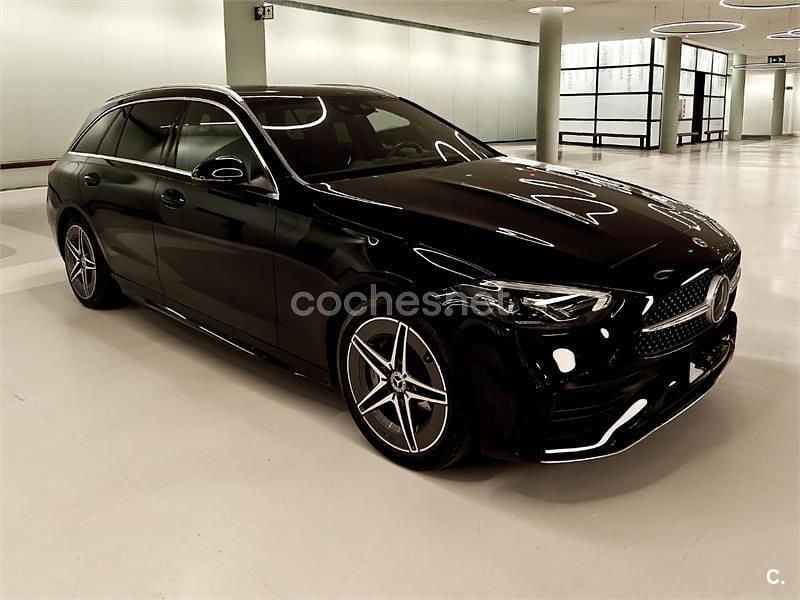 Usado Mercedes C300e 320 CV (235 kW) 2022 Negro Familiar