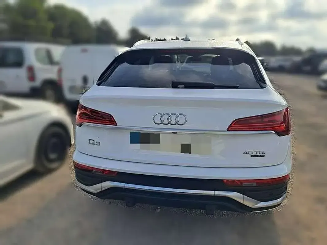 Usado Audi Q5 S-Line 204 CV (150 kW) 2022 Blanco SUV