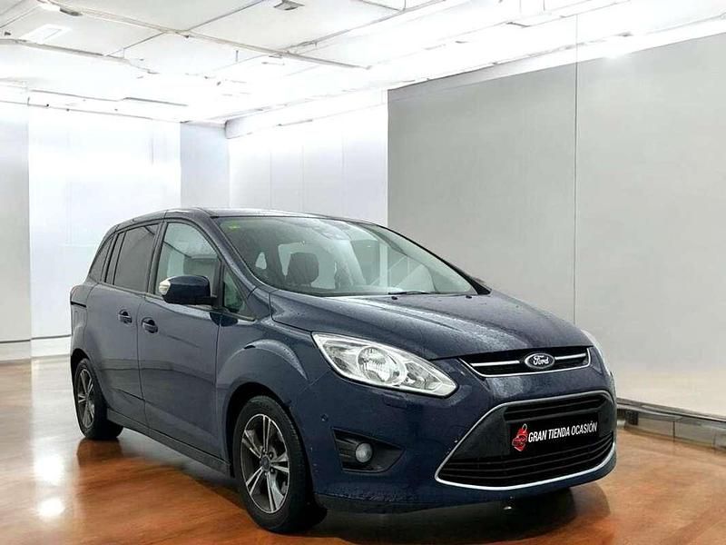 Usado Ford Grand C-Max Trend 125 CV (91 kW) 2014 Azul Monovolumen