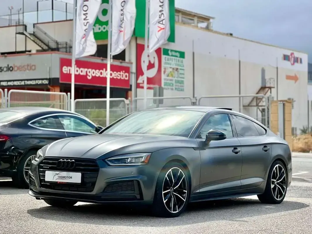 Usado Audi A5 Cabriolet S-Line 252 CV (185 kW) 2019 Gris Descapotable