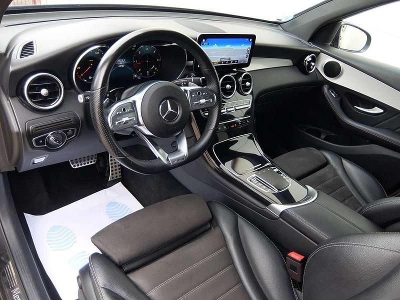 Usado Mercedes GLC220 194 CV (142 kW) 2021 Gris Coupe
