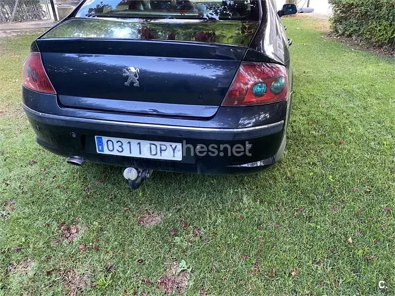 Usado Peugeot 407 Sport 136 CV (100 kW) 2005 Negro Berlina