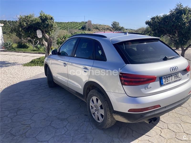Usado Audi Q3 177 CV (130 kW) 2013 Gris / plata SUV