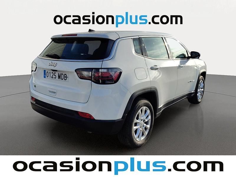 Usado Jeep Compass Longitude 130 CV (95 kW) 2022 Blanco SUV