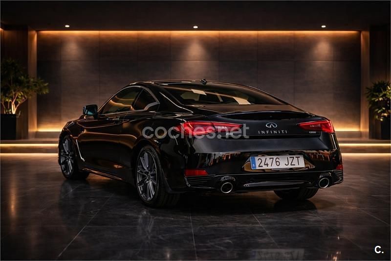 Usado Infiniti Q60 Sport Tech 405 CV (297 kW) 2017 Negro Coupe