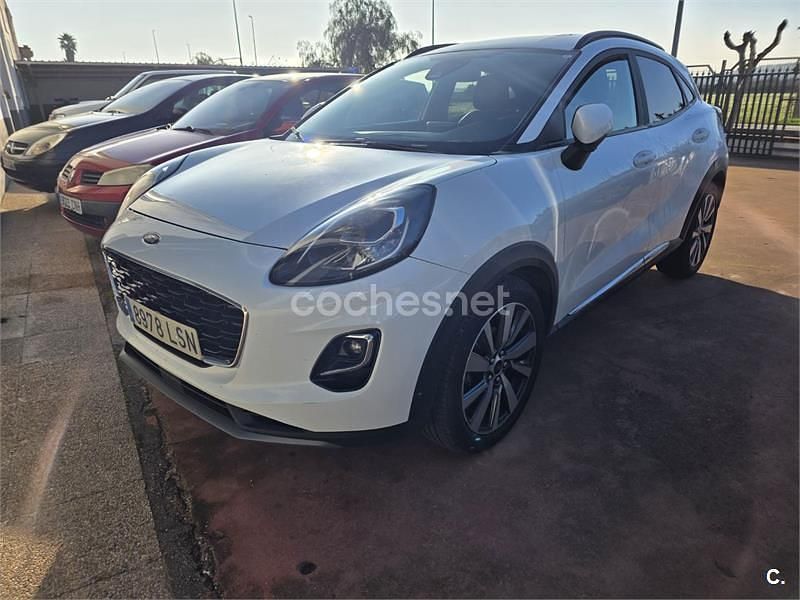 Blanco Usado 2021 Ford Puma Titanium SUV | 14.990 € (Un poco caro) - Imagen 1/4
