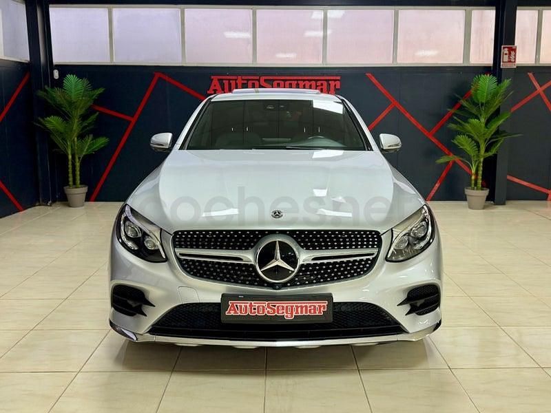 Usado Mercedes GLC250 204 CV (150 kW) 2017 Gris / plata Coupe