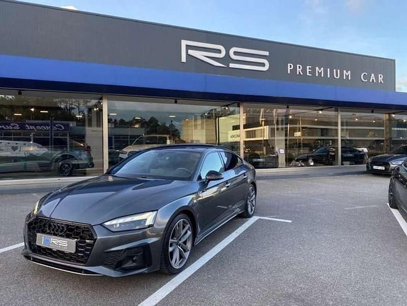 Usado Audi A5 Sportback S-Line 204 CV (150 kW) 2022 Gris Utilitario
