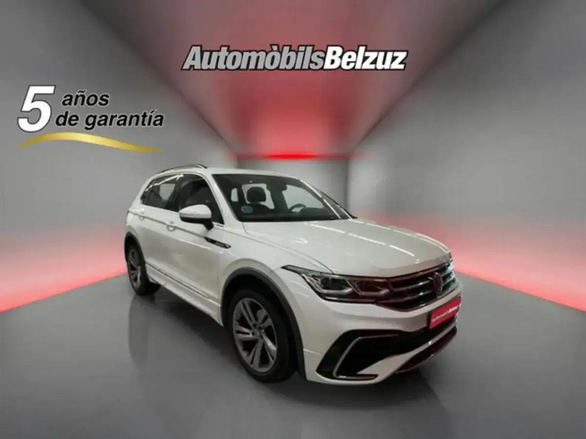 Usado VW Tiguan R-line 150 CV (110 kW) 2022 Blanco SUV