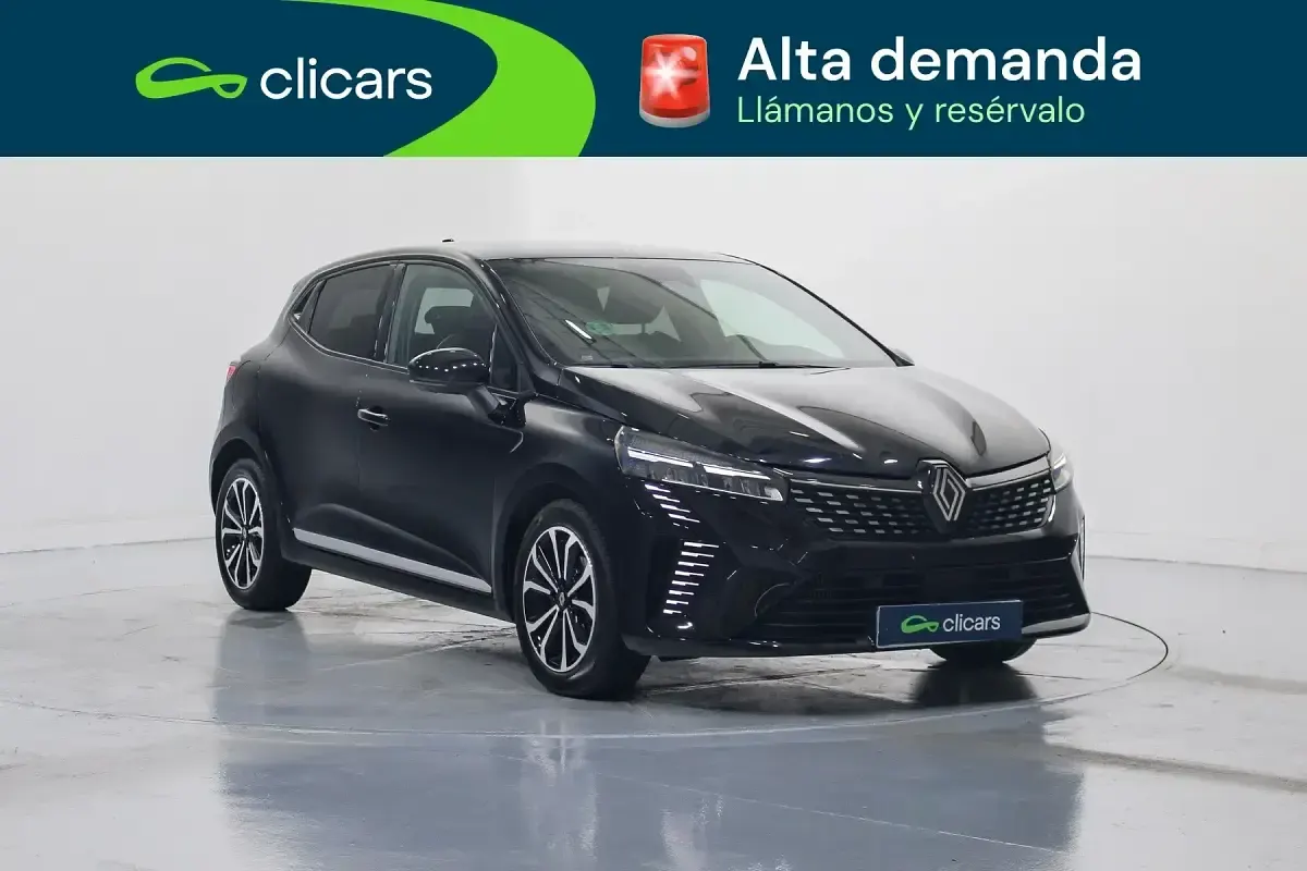 Usado Renault Clio Techno 90 CV (66 kW) 2025 Negro Utilitario