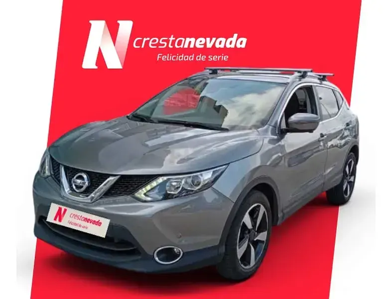 Usado Nissan Qashqai N-Connecta 115 CV (84 kW) 2017 Gris / plata SUV